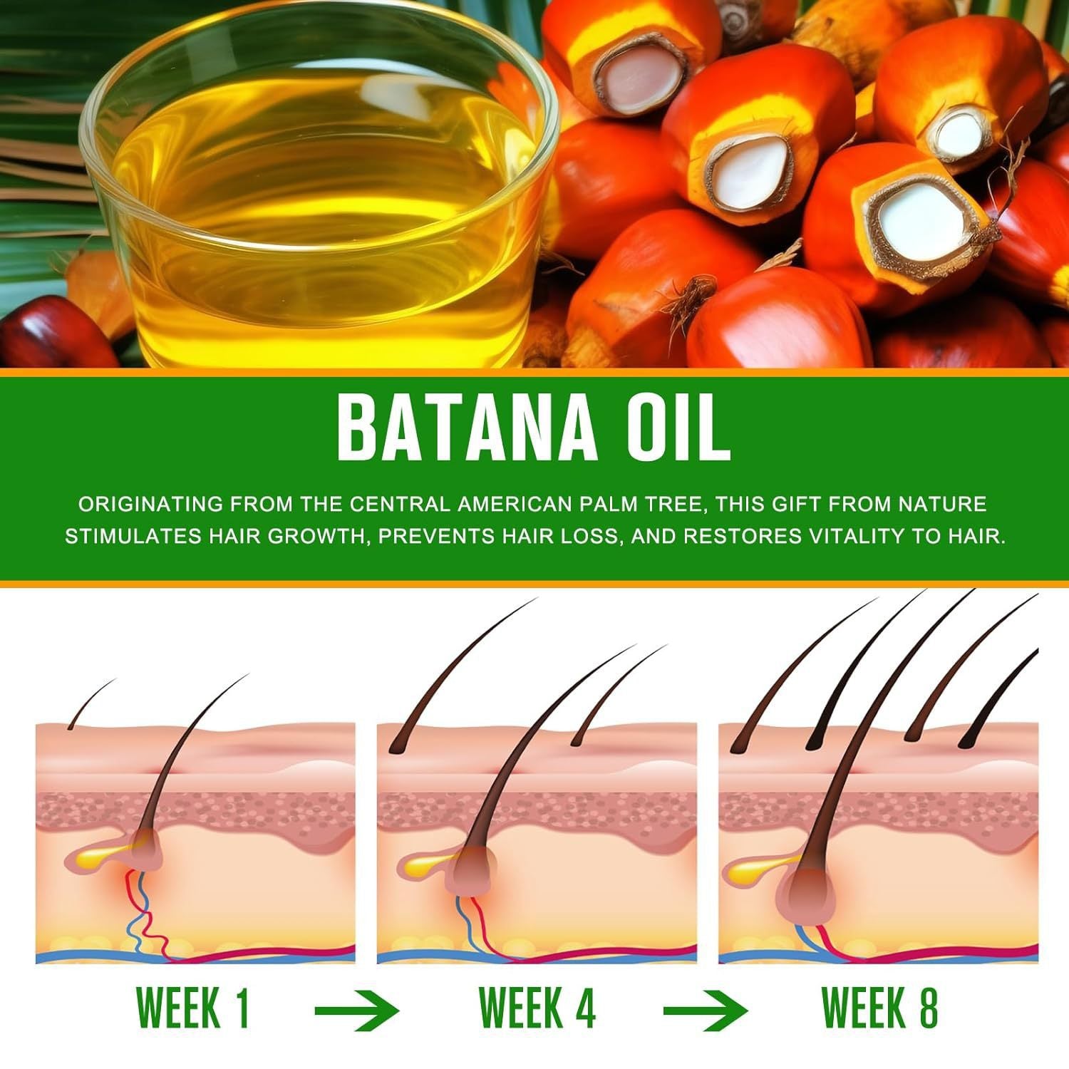 Batana Oil Hair Care Essential Oil Hair Mask